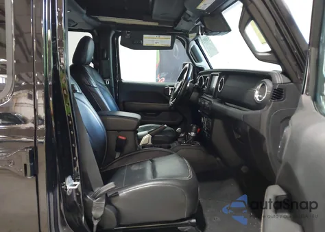 2021 Jeep Wrangler Unlimited Sahara 4X4 из США, поврежденный, VIN 1C4HJXEN5MW782828